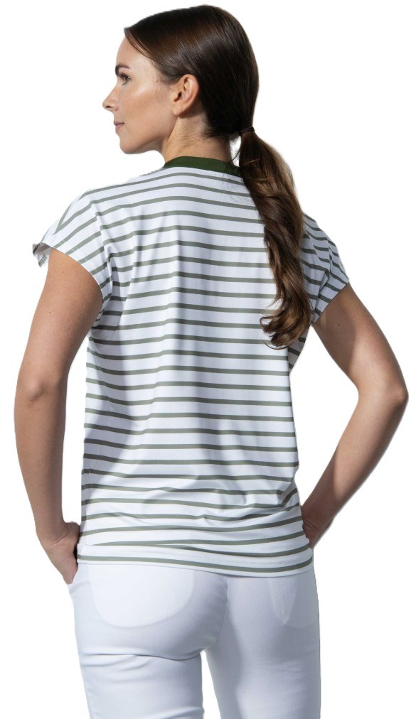 Daily Sports ITAMI short sleeved dámské polo, bílo/zelené