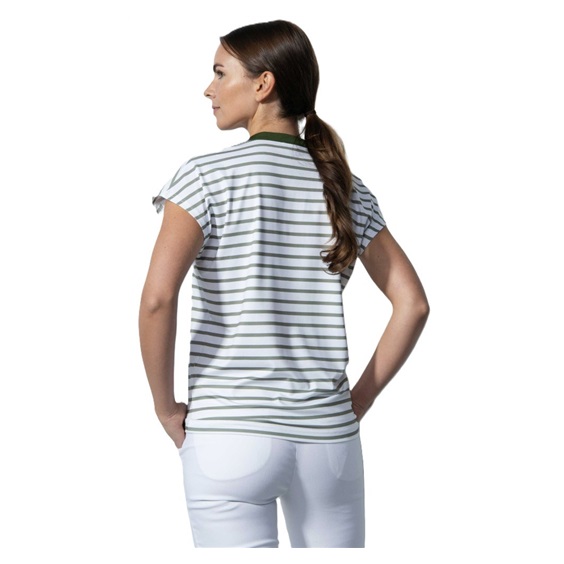 Daily Sports ITAMI short sleeved dámské polo, bílo/zelené