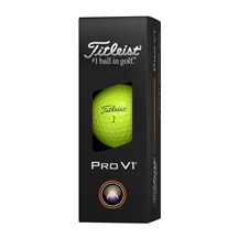 Titleist Pro V1 golfové míčky, žluté