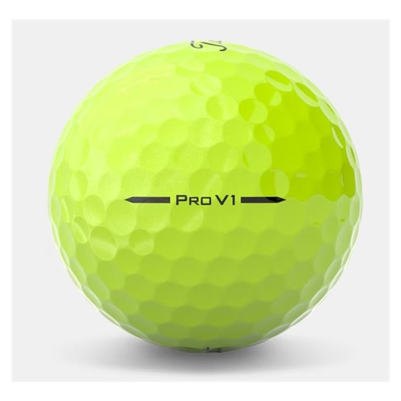 Titleist Pro V1 golfové míčky, žluté