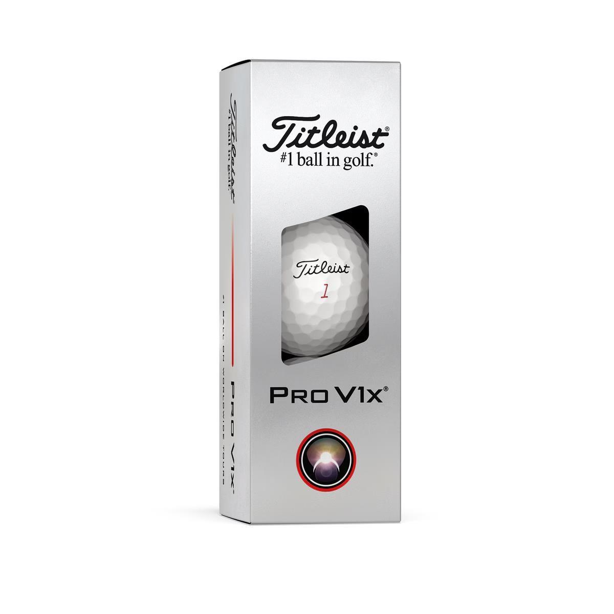 Titleist Pro V1x golfové míčky, RCT