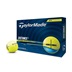 TaylorMade Distance+ golfové míčky, žluté