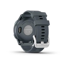 Garmin Approach S44 golfové GPS hodinky, hliníková luneta Silver, silikonový řemínek Twilight