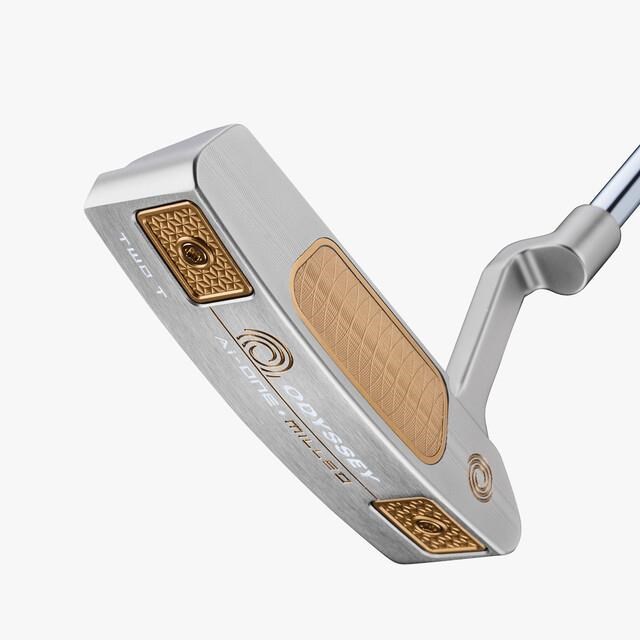 Odyssey Ai-ONE Silver Milled Two T CH putter