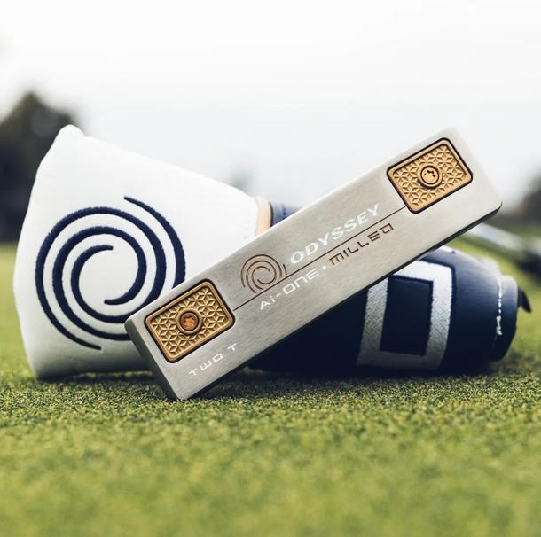 Odyssey Ai-ONE Silver Milled Two T CH putter