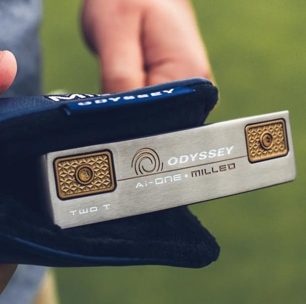 Odyssey Ai-ONE Silver Milled Two T CH putter
