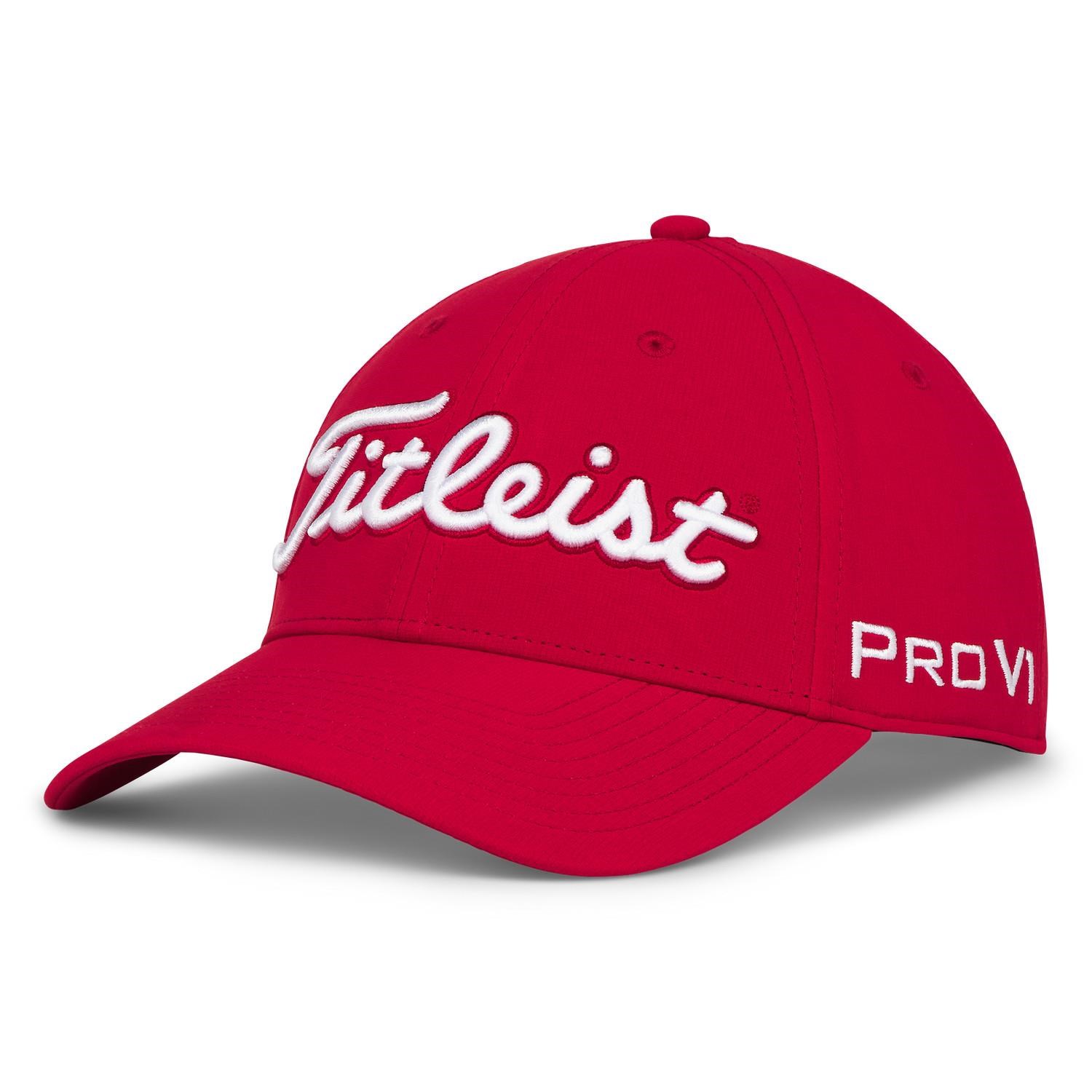Titleist Tour Performance pánská kšiltovka, červená