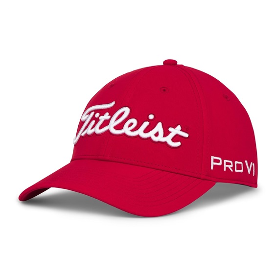 Titleist Tour Performance pánská kšiltovka, červená