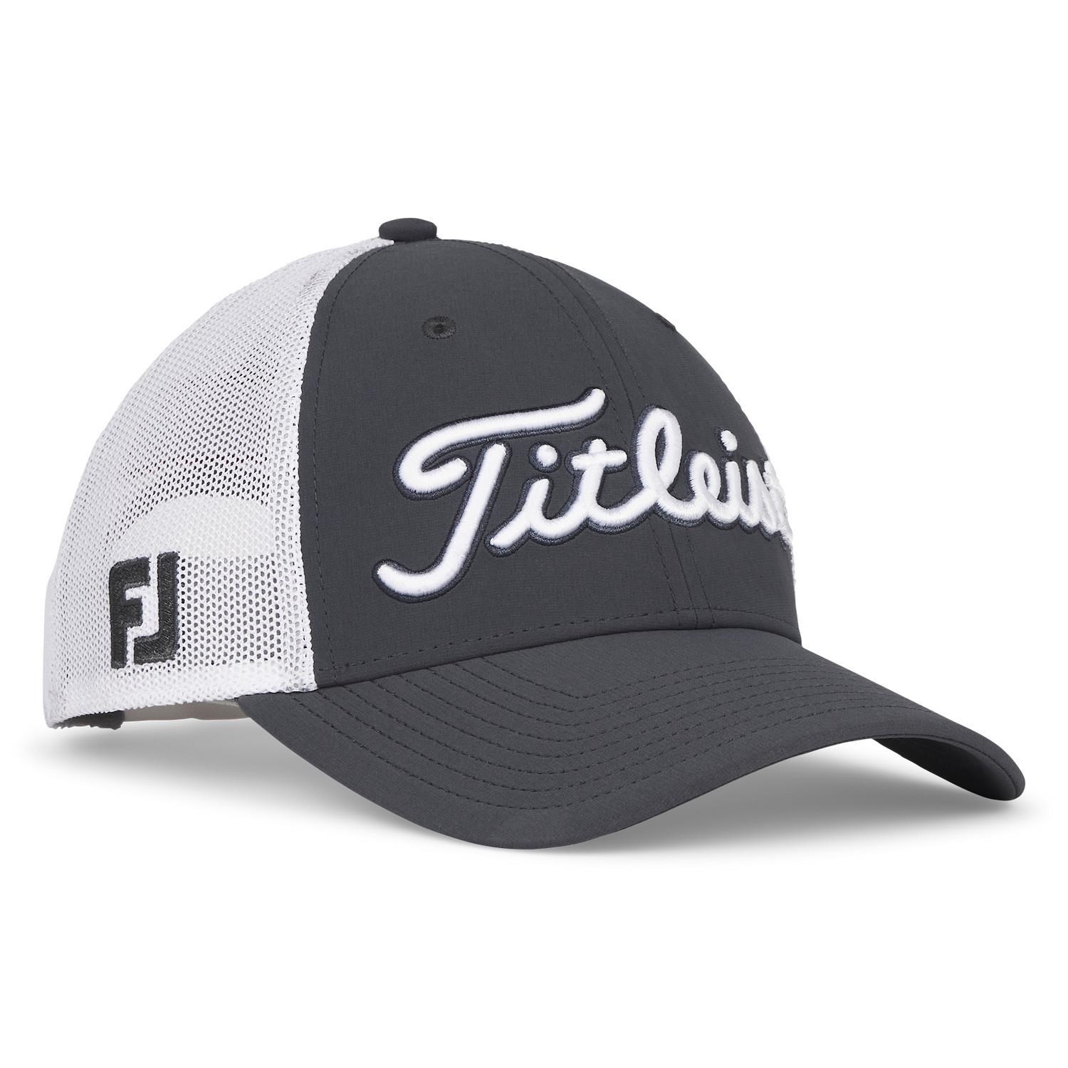 Titleist Tour Performance Mesh pánská kšiltovka, šedo/bílá
