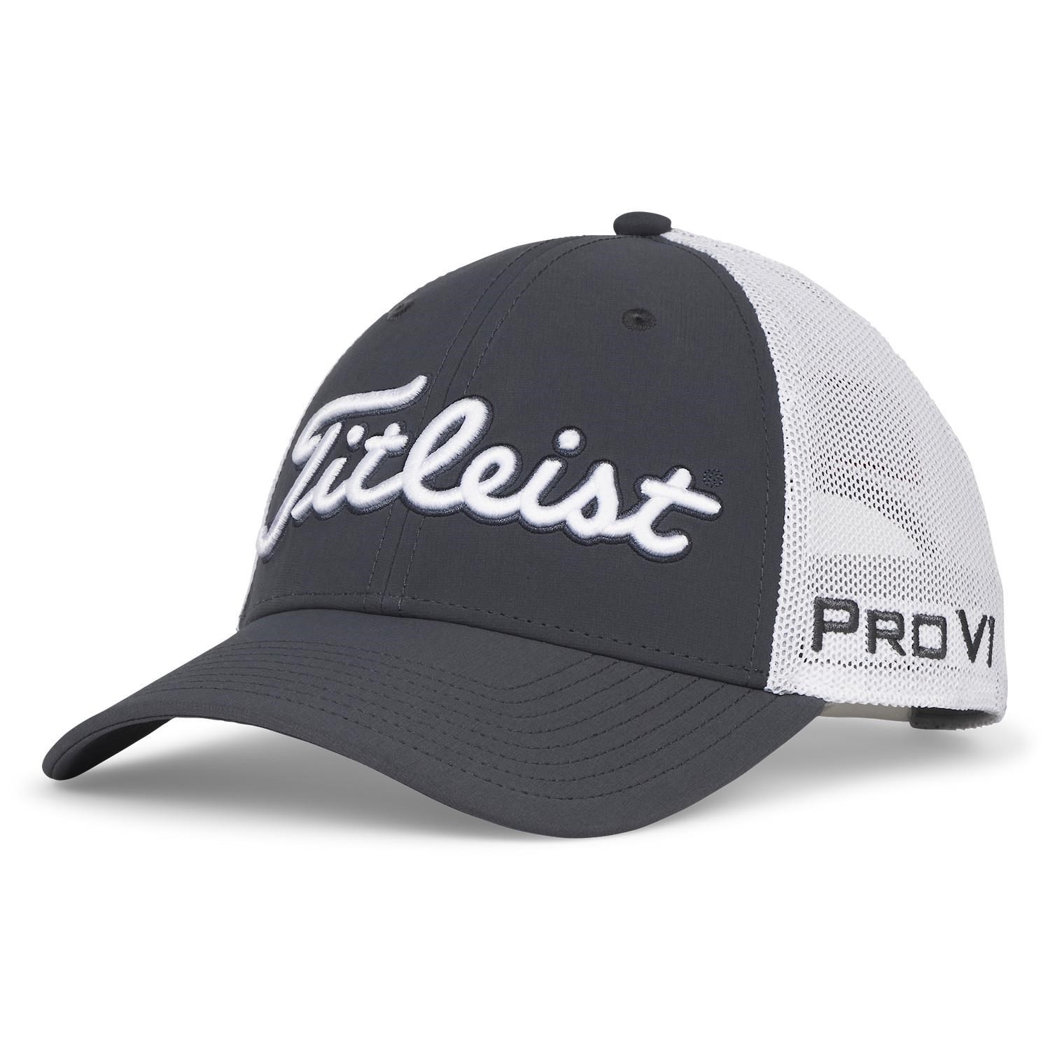 Titleist Tour Performance Mesh pánská kšiltovka, šedo/bílá
