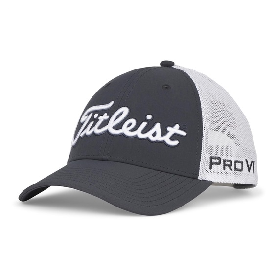 Titleist Tour Performance Mesh pánská kšiltovka, šedo/bílá