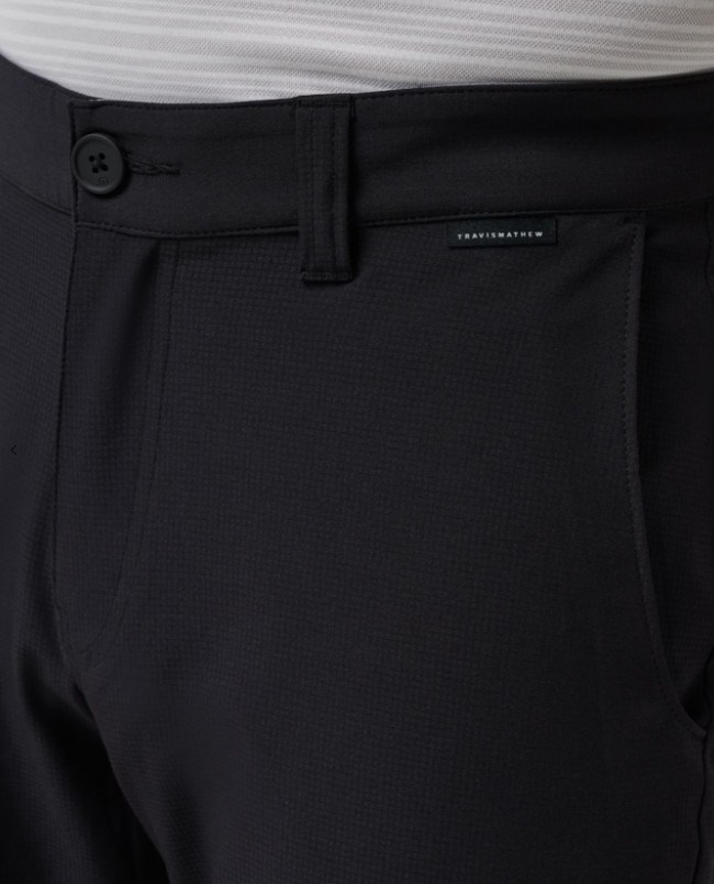 Travis Mathew Wanderlust Short 9in pánské kraťasy, černé