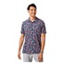 Travis Mathew FEATHERWEIGHT FLOURISH pánské polo, mood indigo/vintage indigo