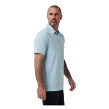 Travis Mathew Featherweight pánské polo, cory blue