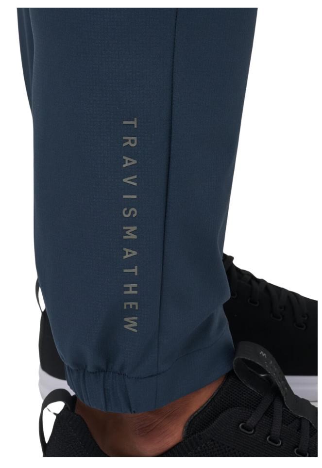 Travis Mathew Open To Close Jogger pánské kalhoty, mood indigo
