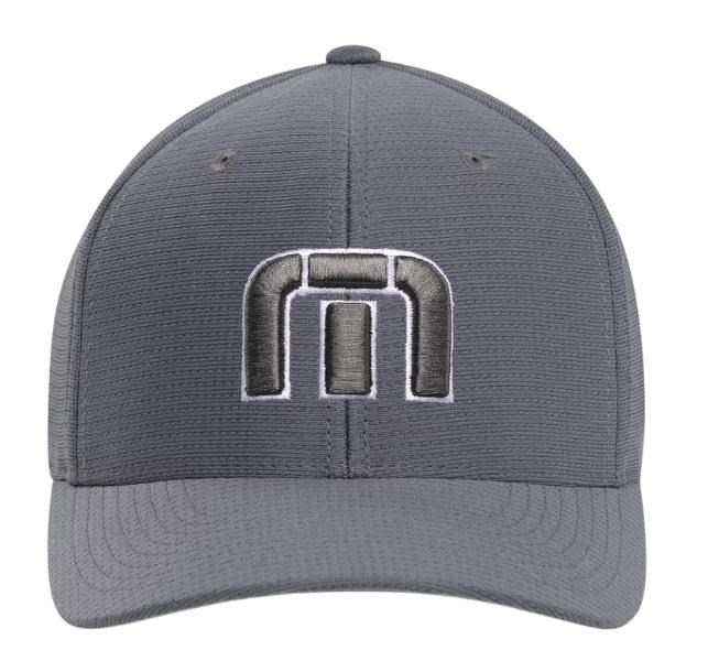 Travis Mathew B-Bahamas Fitted pánská golfová kšiltovka, šedá