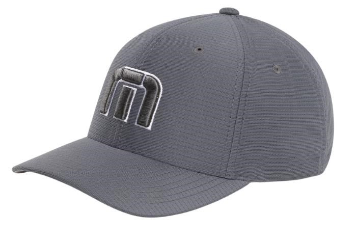Travis Mathew B-Bahamas Fitted pánská golfová kšiltovka, šedá