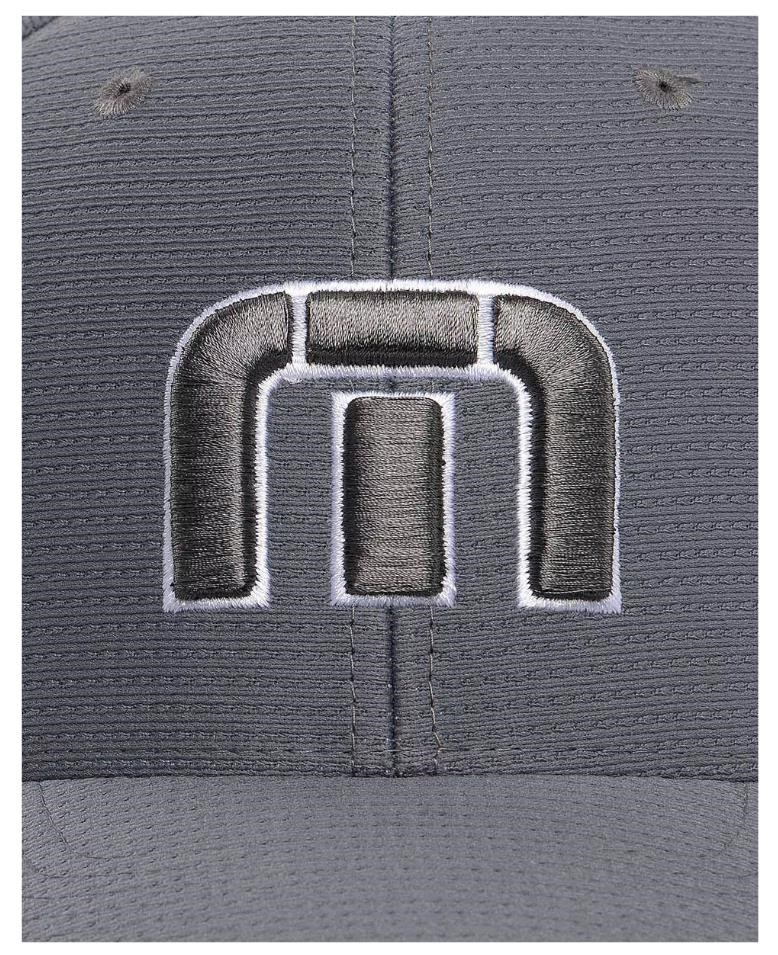 Travis Mathew B-Bahamas Fitted pánská golfová kšiltovka, šedá