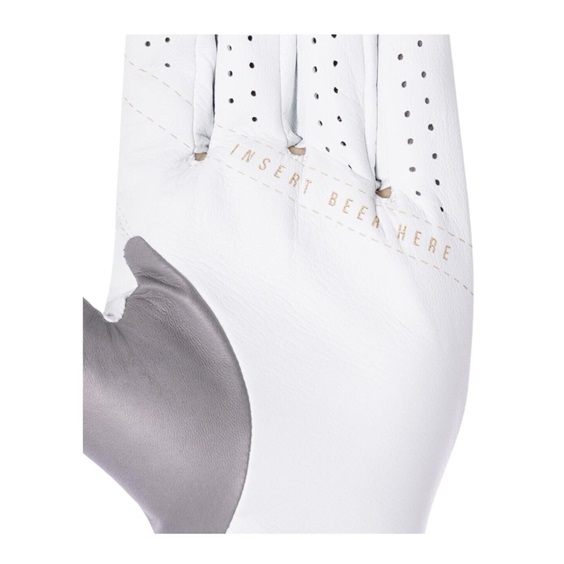 Travis Mathew Double Me 2.0 pánská golfová rukavice, bílá
