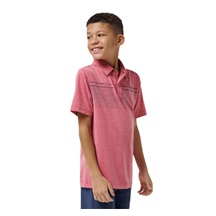 Travis Mathew FINAL CALL dětské polo, růžové