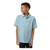 Travis Mathew TROPICAL ROAD dětské polo, modré