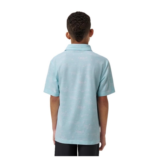 Travis Mathew TROPICAL ROAD dětské polo, modré