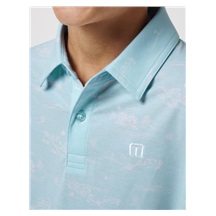 Travis Mathew TROPICAL ROAD dětské polo, modré