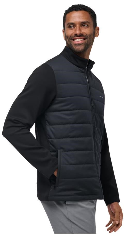 Travis Mathew Point of Sail Full Zip pánská bunda, černá
