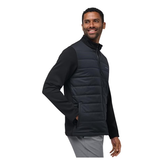 Travis Mathew Point of Sail Full Zip pánská bunda, černá