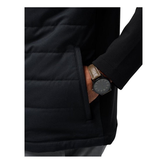 Travis Mathew Point of Sail Full Zip pánská bunda, černá