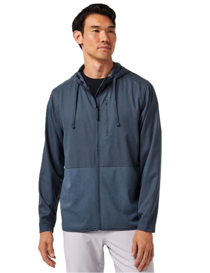 Travis Mathew Deepspace Full Zip pánská mikina, modrá