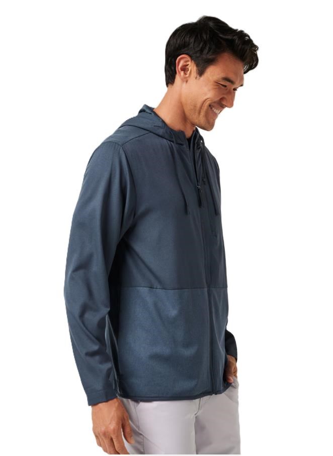 Travis Mathew Deepspace Full Zip pánská mikina, modrá