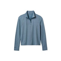 Travis Mathew Featherweightt Active zip long sleeve dámské polo, modré