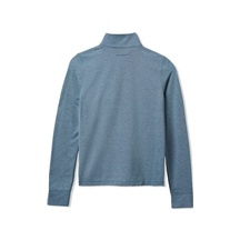 Travis Mathew Featherweightt Active zip long sleeve dámské polo, modré
