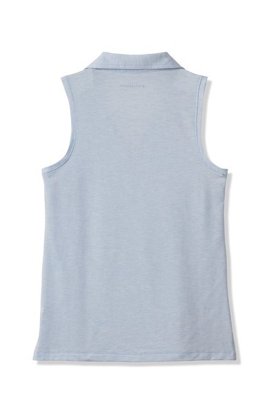 Travis Mathew Featherweight Active 2.0 dámské polo bez rukávů, modré