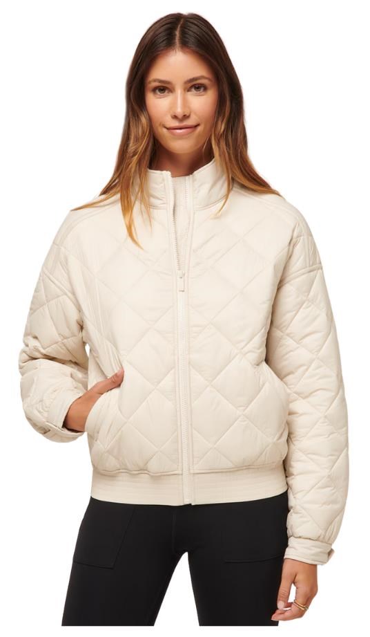 Travis Mathew Lights at Night Quilted dámská bunda, pumice stone