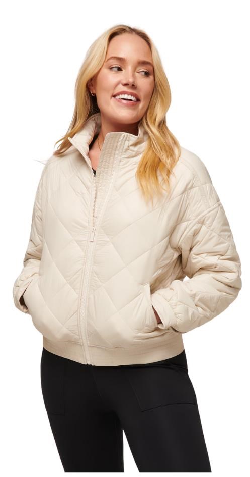 Travis Mathew Lights at Night Quilted dámská bunda, pumice stone