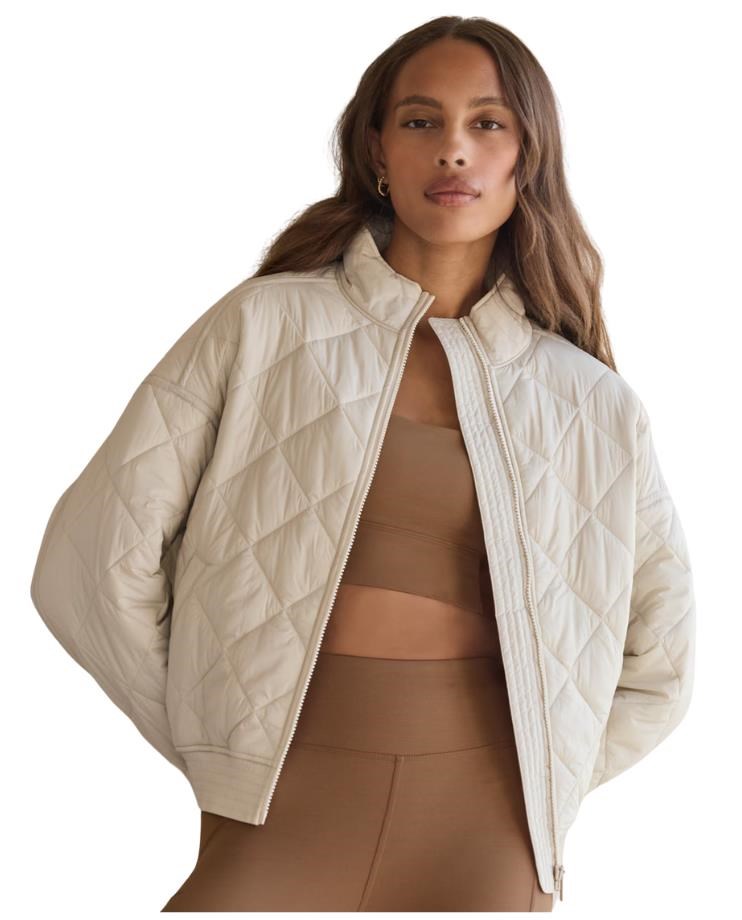 Travis Mathew Lights at Night Quilted dámská bunda, pumice stone