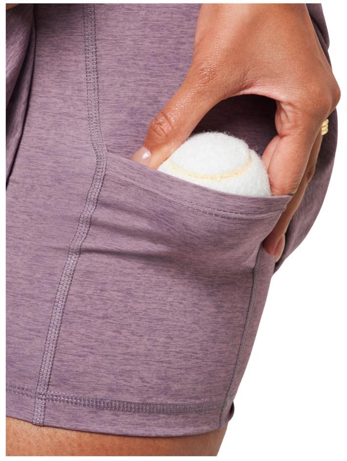 Travis Mathew Moveknit Sleeveless Polo golfové šaty, heather moonscape