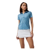 Travis Mathew Featherweight Active Printed dámské polo, smoke blue multi