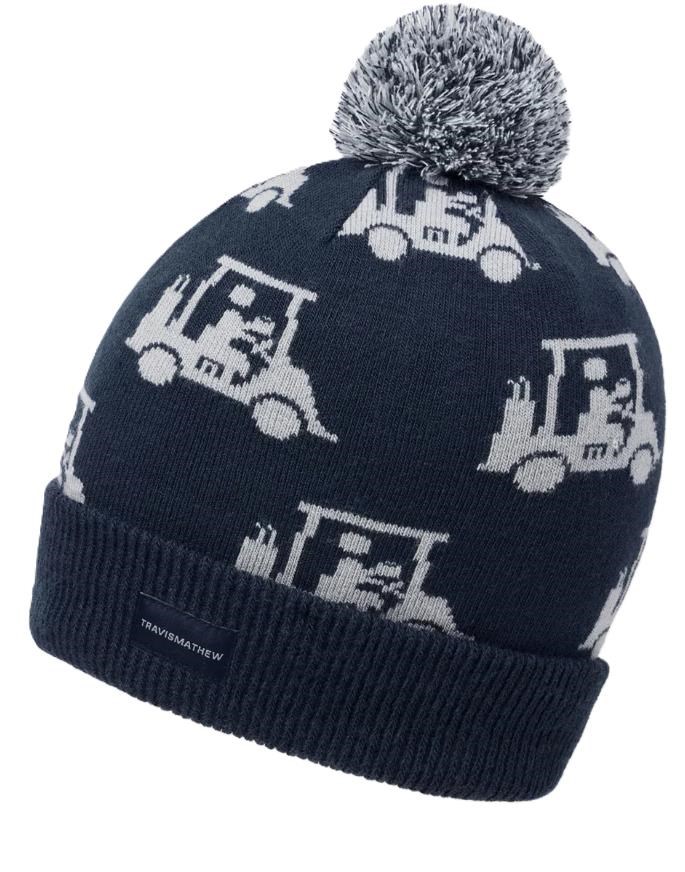 Travis Mathew Mapes pánská zimní čepice, modrá