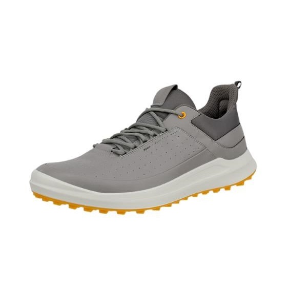 Ecco Core pánské kožené golfové boty, wild dove