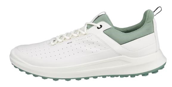 Ecco Core pánské kožené golfové boty, bílé