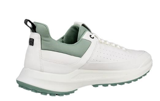 Ecco Core pánské kožené golfové boty, bílé