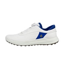 Ecco Core Boa pánské kožené golfové boty, bílé