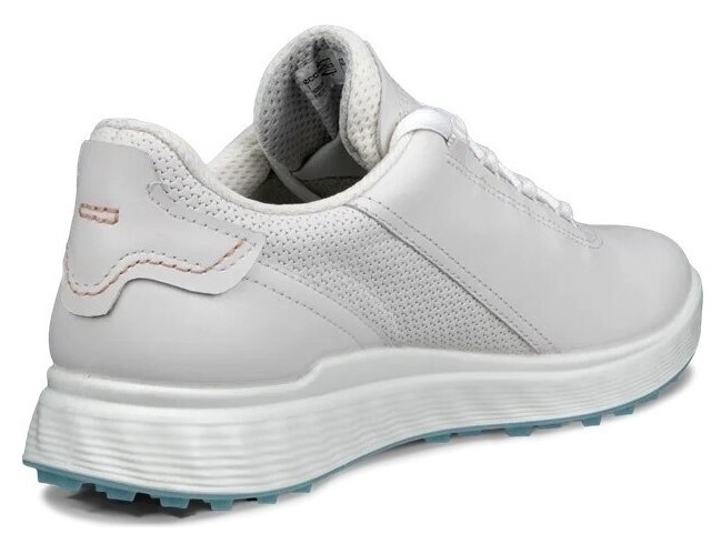 ECCO S-Casual dámské kožené golfové voděodolné boty, bílé