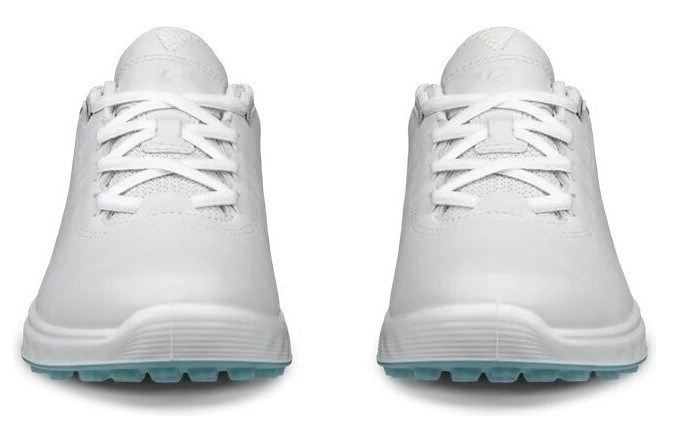 ECCO S-Casual dámské kožené golfové voděodolné boty, bílé