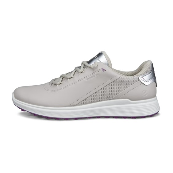 ECCO S-Casual dámské kožené golfové voděodolné boty, gravel