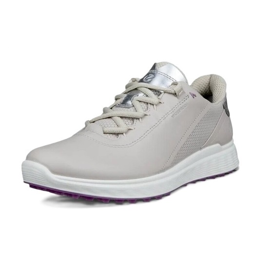 ECCO S-Casual dámské kožené golfové voděodolné boty, gravel