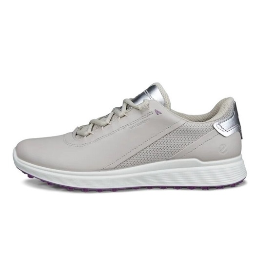 ECCO S-Casual dámské kožené golfové voděodolné boty, gravel